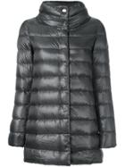 Herno Stand Collar Padded Jacket - Grey