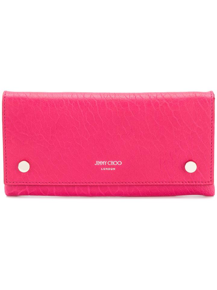 Jimmy Choo Laina Wallet - Pink & Purple