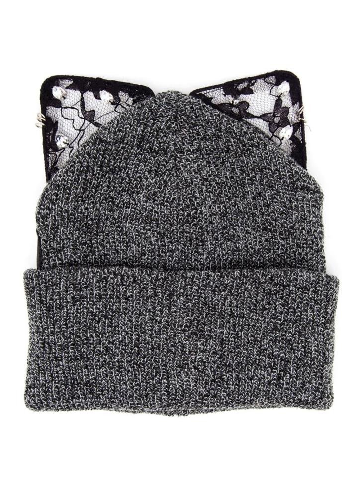 Silver Spoon Attire 'bad Kitty' Beanie