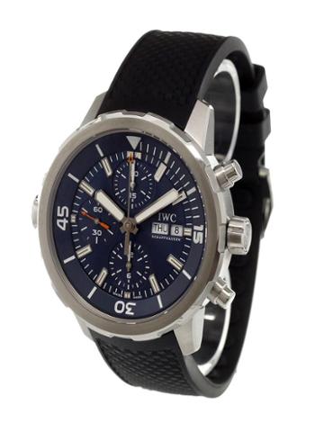 Iwc 'aquatimer Expedition Jacques Yves Cousteau' Analog Watch, Men's, Stainless Steel