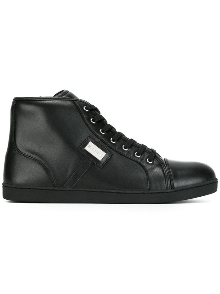 Dolce & Gabbana Kids Hi-top Sneakers - Black