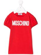Moschino Kids Teen Logo Patch T-shirt - Red