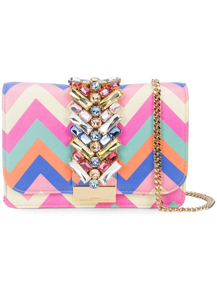 Gedebe Chevron Rainbow Mini Bag - Multicolour