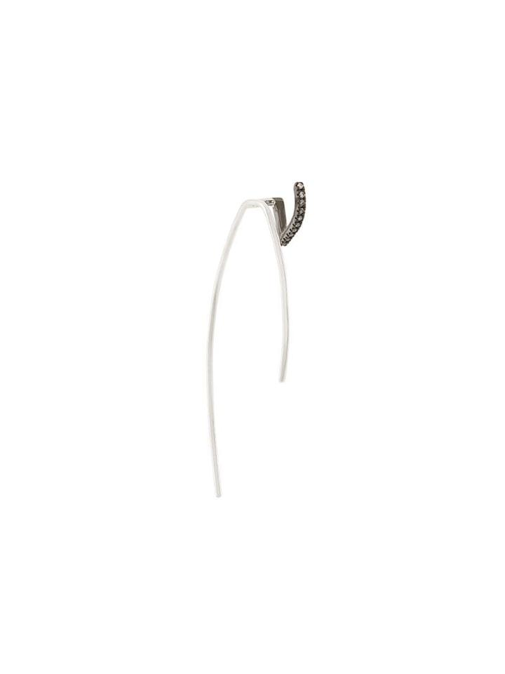 Maria Black 14kt Gold Elodie Mono Diamond Earring - Metallic