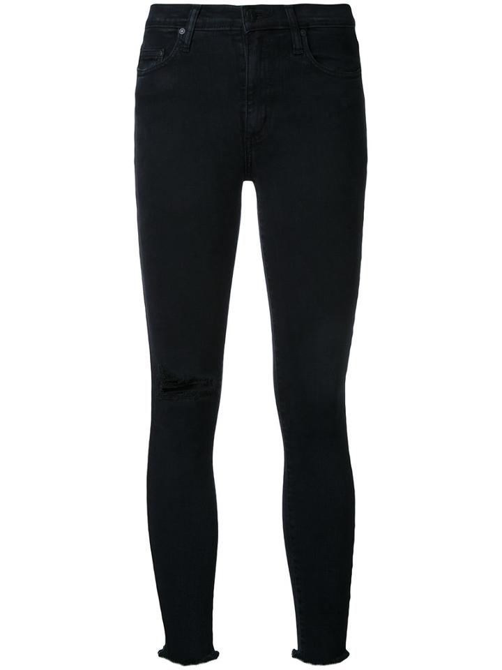 Nobody Denim - Cult Skinny Ankle Trouble - Women - Cotton/elastodiene/polyester/viscose - 31, Blue, Cotton/elastodiene/polyester/viscose