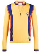 Gucci Gg Patch Jumper - Yellow