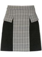 Martha Medeiros Panelled Skirt - Black