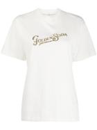 Golden Goose Golden Soda Print T-shirt - White