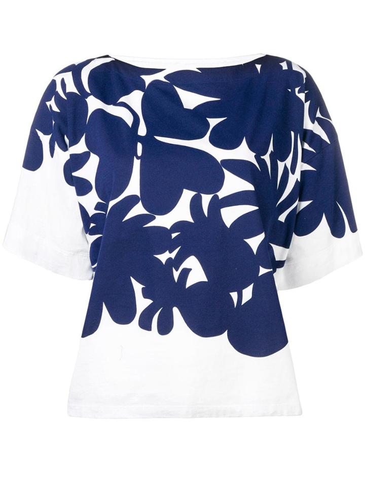 Marni Mixed Print Top - Blue