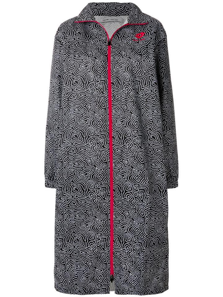 Damir Doma Abstract Patterned Coat - Black
