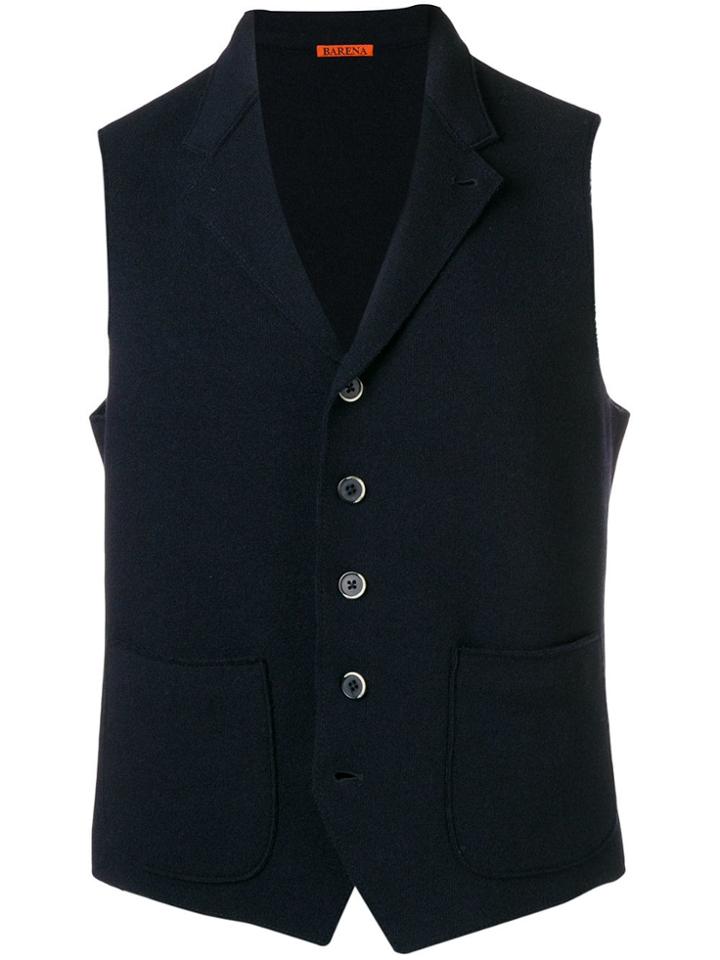 Barena Tailored Waistcoat - Blue