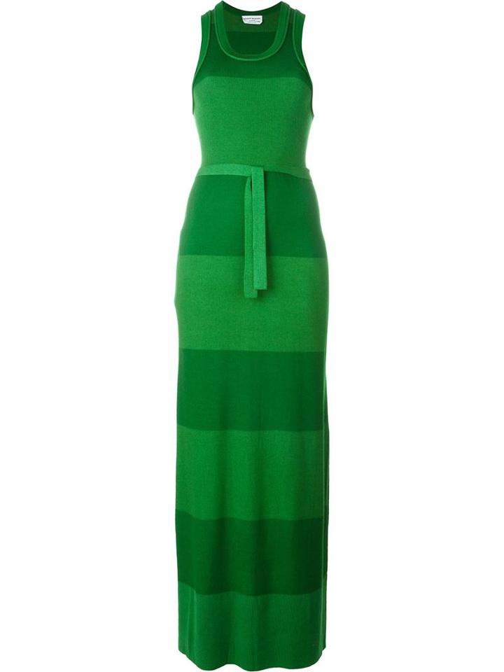 Sonia Rykiel Striped Knit Maxi Dress
