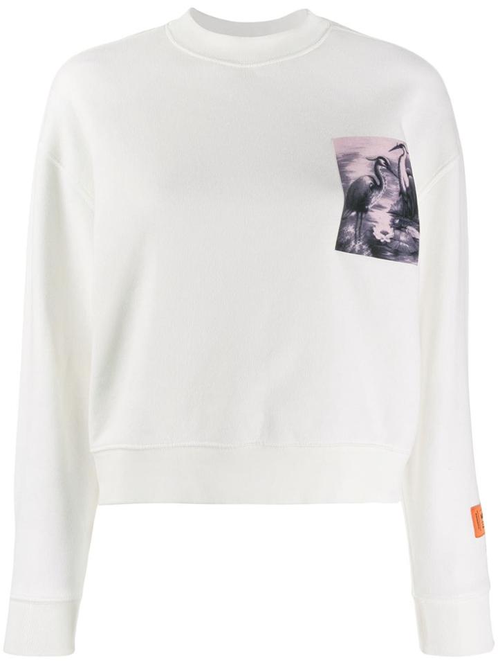 Heron Preston Heron Printed Sweatshirt - White