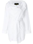 Vivienne Westwood Anglomania Cowl Neck Wrap Top - White