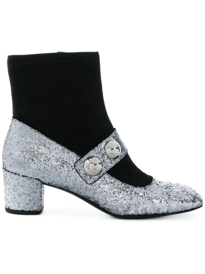 Marc Jacobs Margaux Boots - Metallic