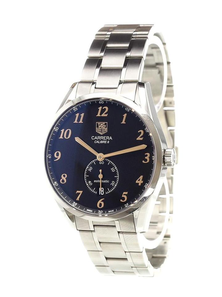 Tag Heuer 'carrera Calibre 6 Heritage' Analog Watch, Adult Unisex, Stainless Steel