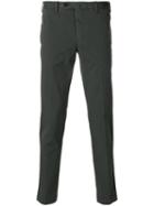Pt01 - Straight-leg Trousers - Men - Cotton/spandex/elastane - 56, Grey, Cotton/spandex/elastane