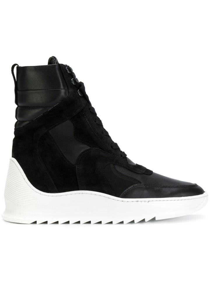 Filling Pieces Peak Heel Cap Storm Boots - Black