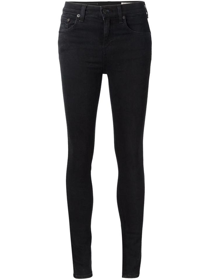 Rag & Bone Skinny Jeans, Women's, Size: 25, Blue, Cotton/polyurethane