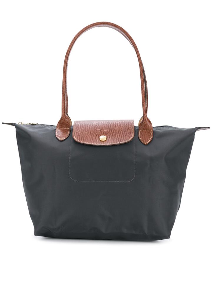 Longchamp Le Pliage Shoulder Bag - Grey