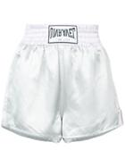 Unravel Project Boxing Fitted Shorts - Grey