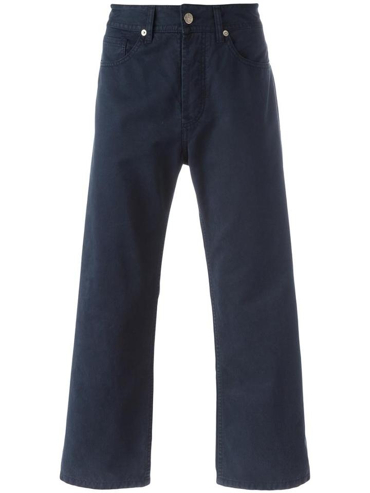 Société Anonyme 'top Regular' Trousers, Men's, Size: Medium, Blue, Cotton