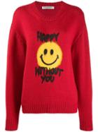 Philosophy Di Lorenzo Serafini Slogan Print Sweater - Red