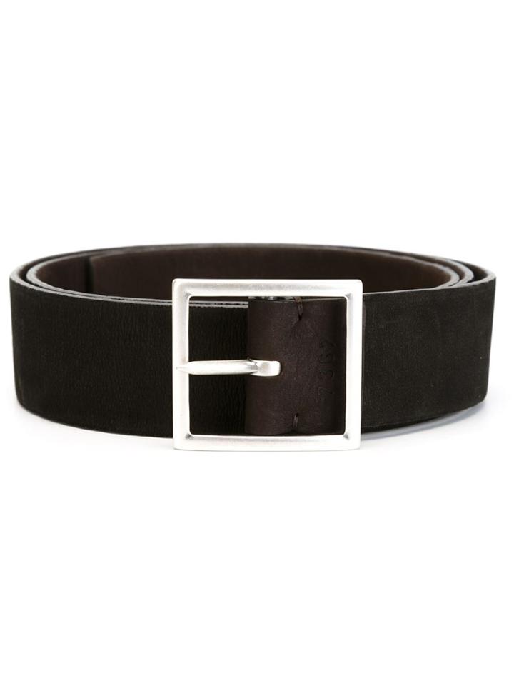 Orciani Long Beach Double Stretch Leather Belt - Brown