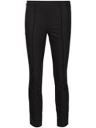 The Row 'chandra' Trousers, Women's, Size: 6, Black, Silk/spandex/elastane/virgin Wool