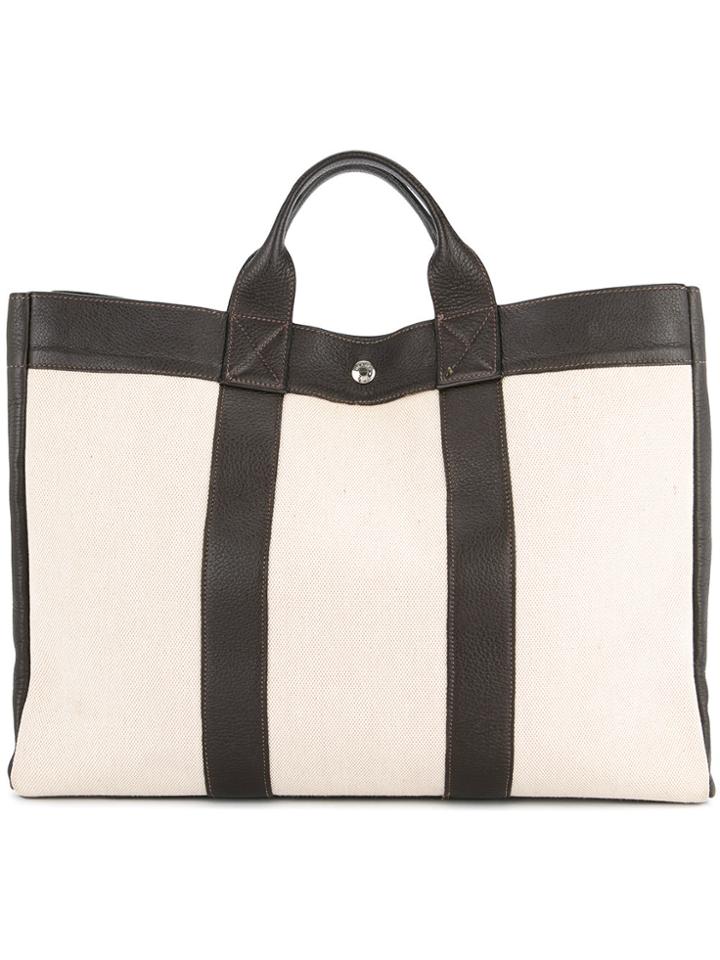 Hermès Vintage Fourre Tout Gm Tote - Nude & Neutrals