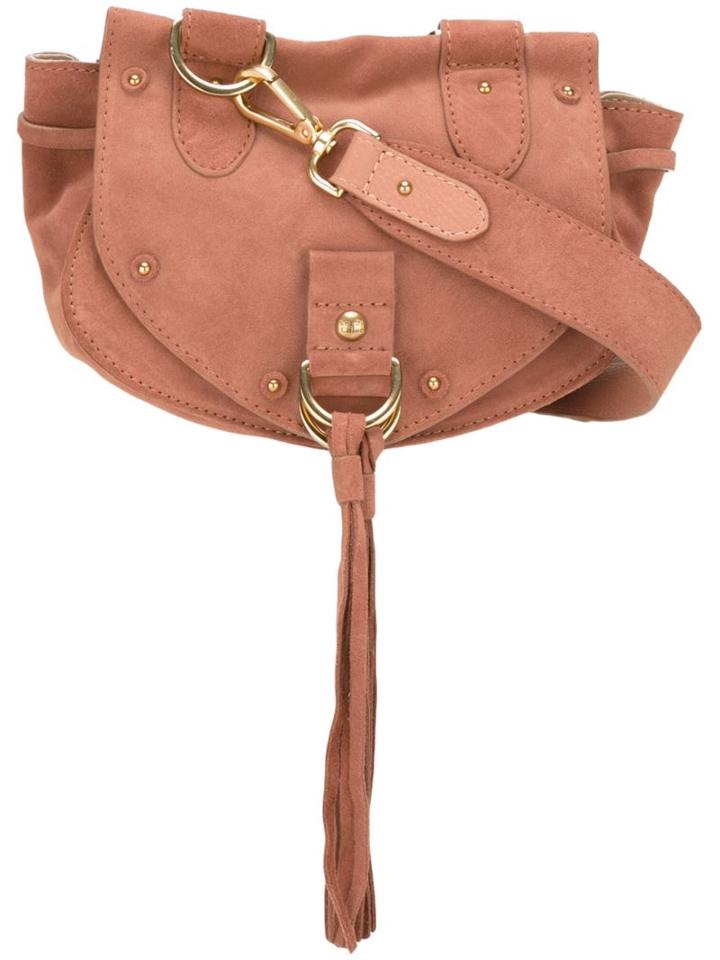 See By Chloé Small 'collins' Crossbody Bag, Women's, Pink/purple