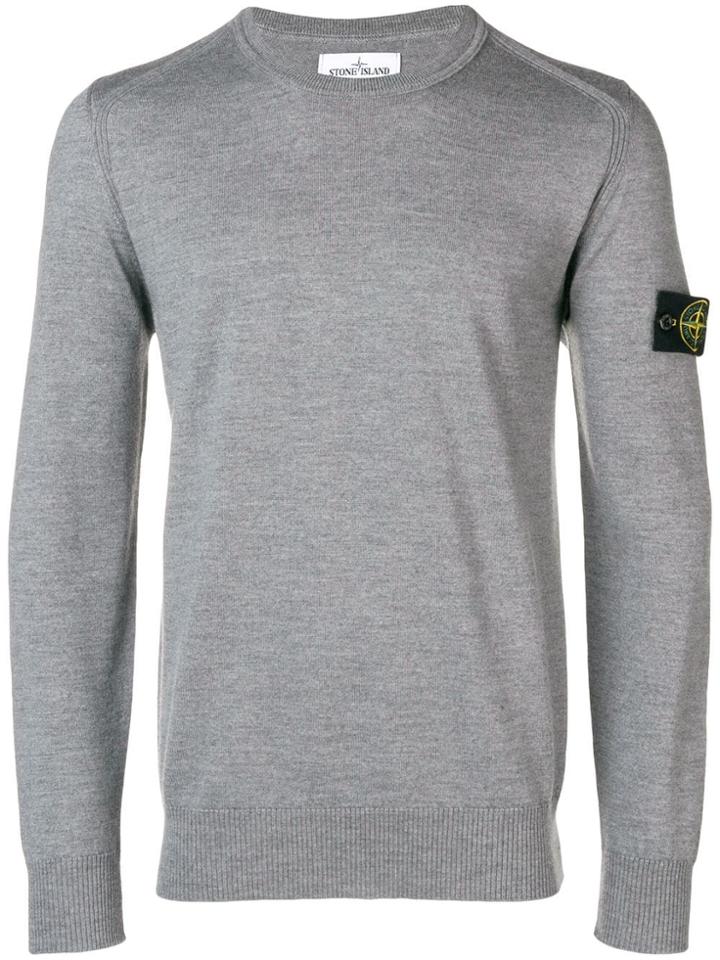 Stone Island Knit Sweater - Grey