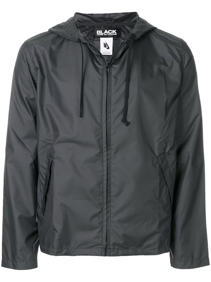 Comme Des Garçons Comme Des Garçons Hooded Lightweight Jacket - Black