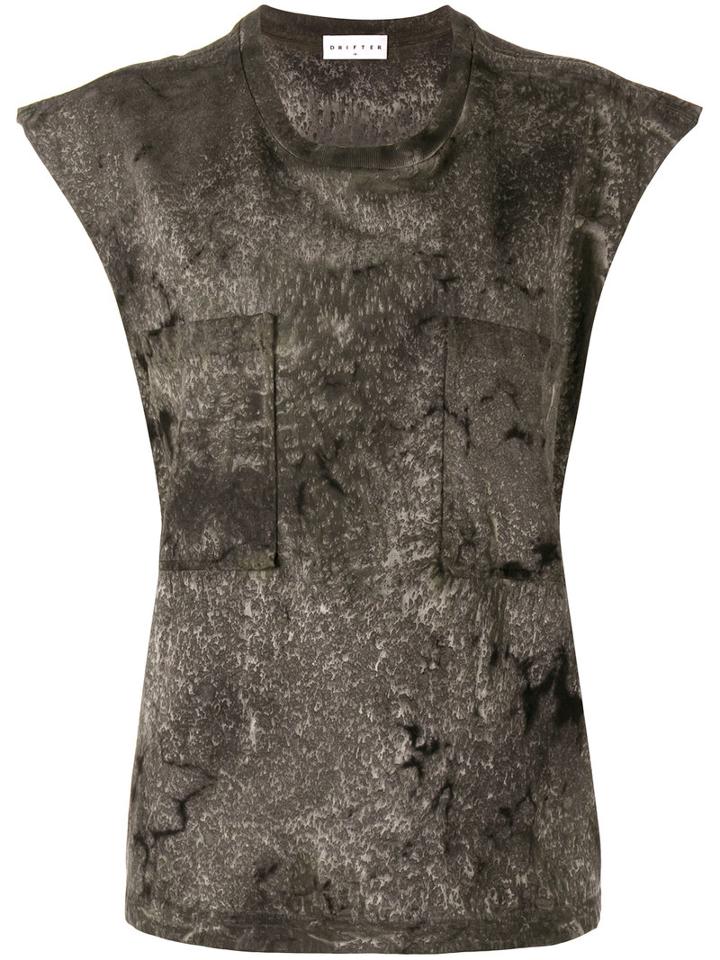 Drifter - Ignus Sleeveless T-shirt - Women - Cotton - Xs, Black, Cotton