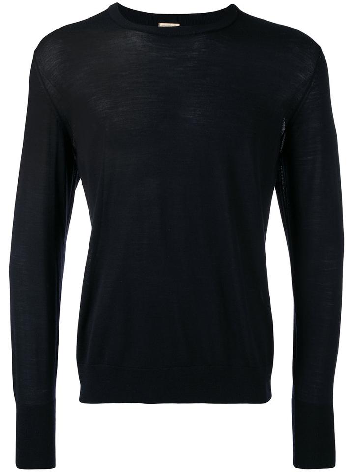 Massimo Alba - Plain Sweatshirt - Men - Wool - Xl, Blue, Wool