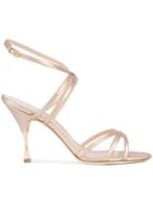 Manolo Blahnik Naro Sandals - Nude & Neutrals