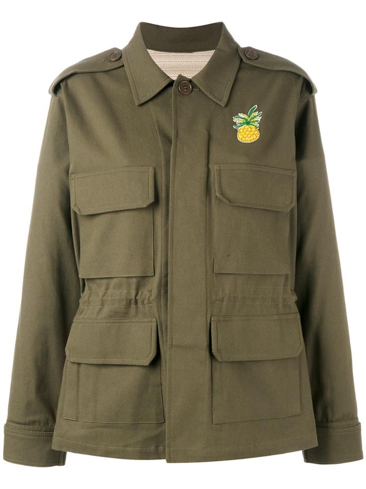 Ava Adore 'swimming' Tassel Back Jacket - Green