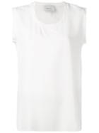 3.1 Phillip Lim - Sleeveless Shirt - Women - Silk - 4, White, Silk