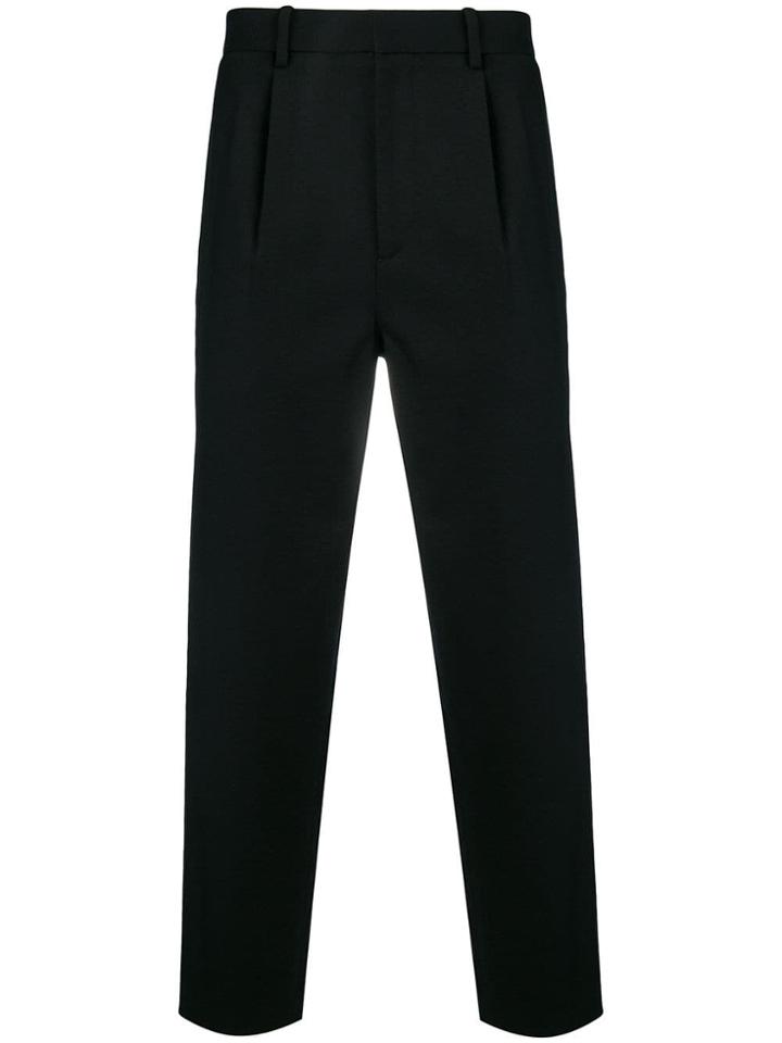 Theory Straight Fit Trousers - Black
