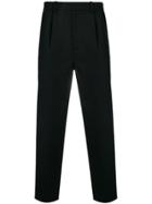 Theory Straight Fit Trousers - Black