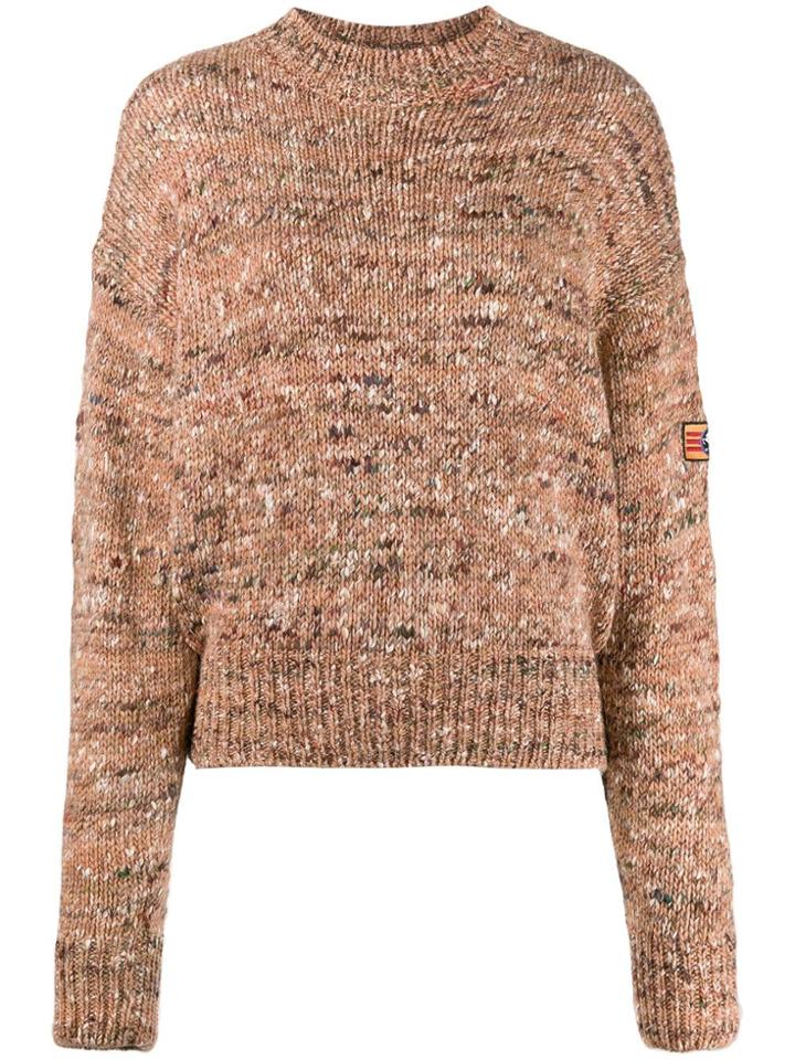 Etro Fleck Knit Jumper - Brown