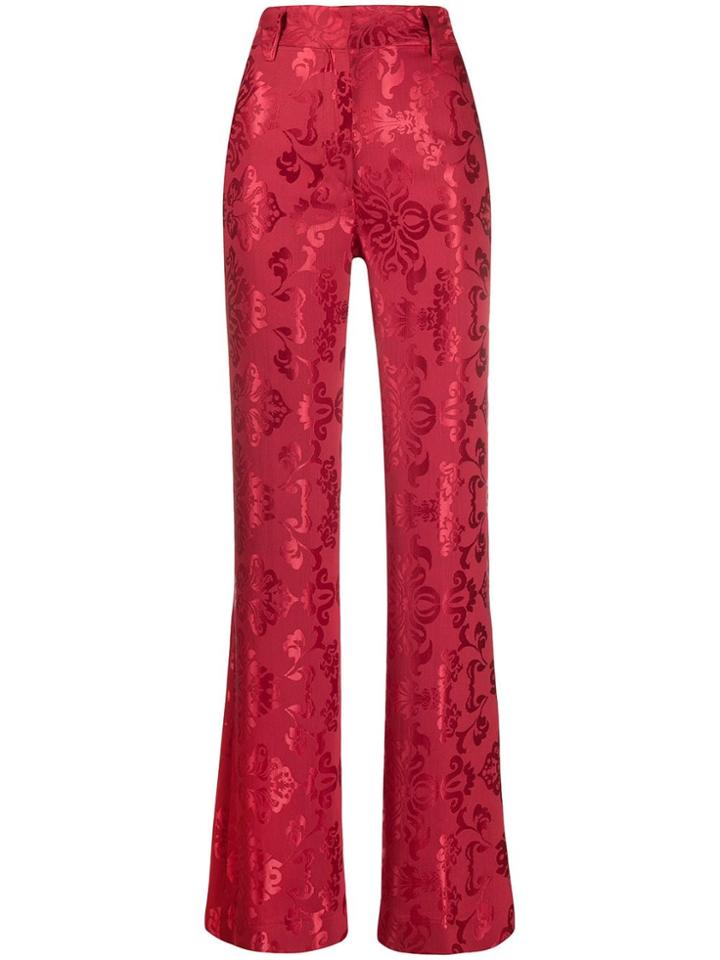 Ann Demeulemeester Daphne High Rise Flared Trousers