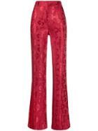 Ann Demeulemeester Daphne High Rise Flared Trousers