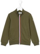 Moncler Kids - Zipped Sweatshirt - Kids - Cotton - 10 Yrs, Boy's, Green