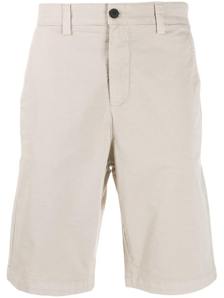 Peuterey Knee Length Chino Shorts - Neutrals