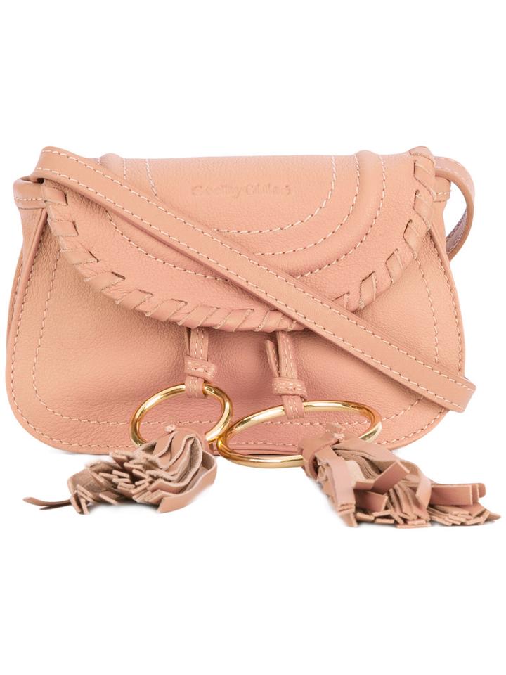 See By Chloé - Mini Cross-body Tassel Satchel - Women - Leather - One Size, Women's, Pink/purple, Leather