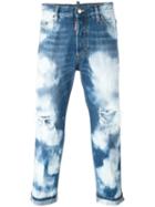 Dsquared2 Glamhead Highly Bleached Jeans, Men's, Size: 52, Blue, Cotton