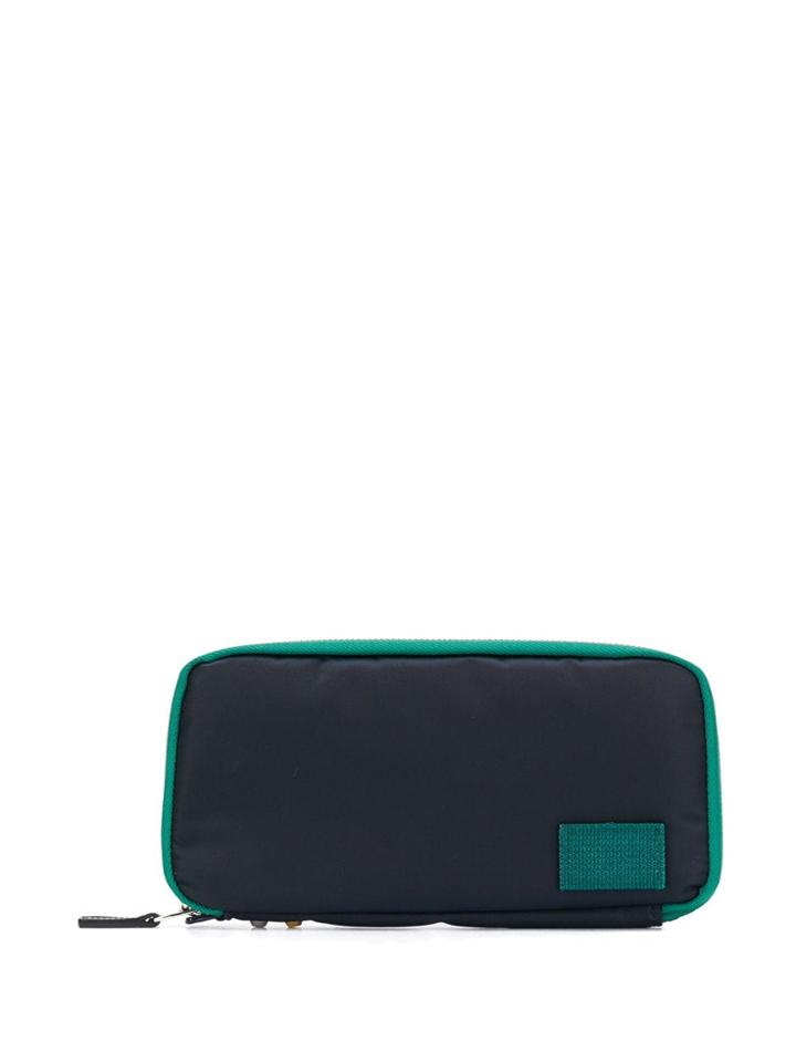 Sacai Zip-around Wallet - Blue