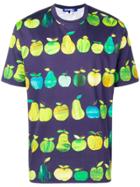 Junya Watanabe Apple Print T-shirt - Blue