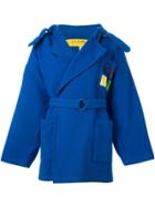 Jc De Castelbajac Vintage Oversized Coat - Blue